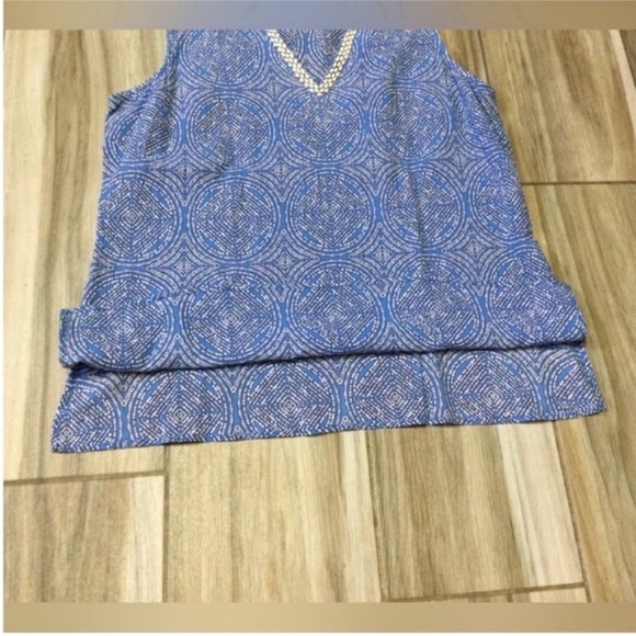 Tommy Bahama Sleeveless Top Large - Picture 3 of 7